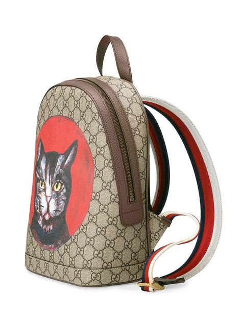 gucci mystic cat backpack